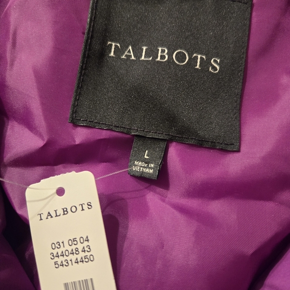 NWT Talbots Vest  Large - Picture 6 of 9